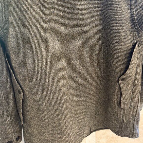 Filson Wool Jacket Gray Black - US Men's M - Picture 4 of 7